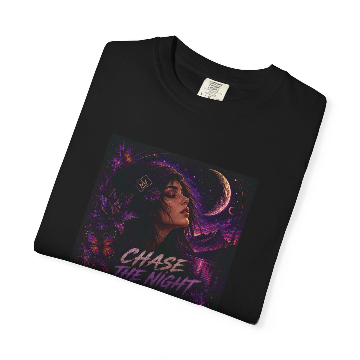 Chase the Night, Not the Crowd – Unisex Graphic Tee