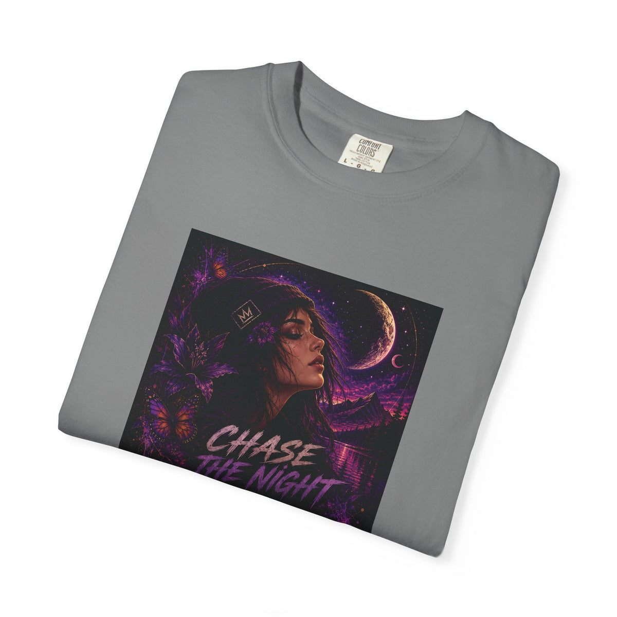 Chase the Night, Not the Crowd – Unisex Graphic Tee
