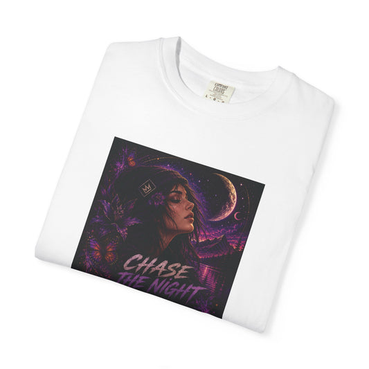Chase the Night, Not the Crowd – Unisex Graphic Tee